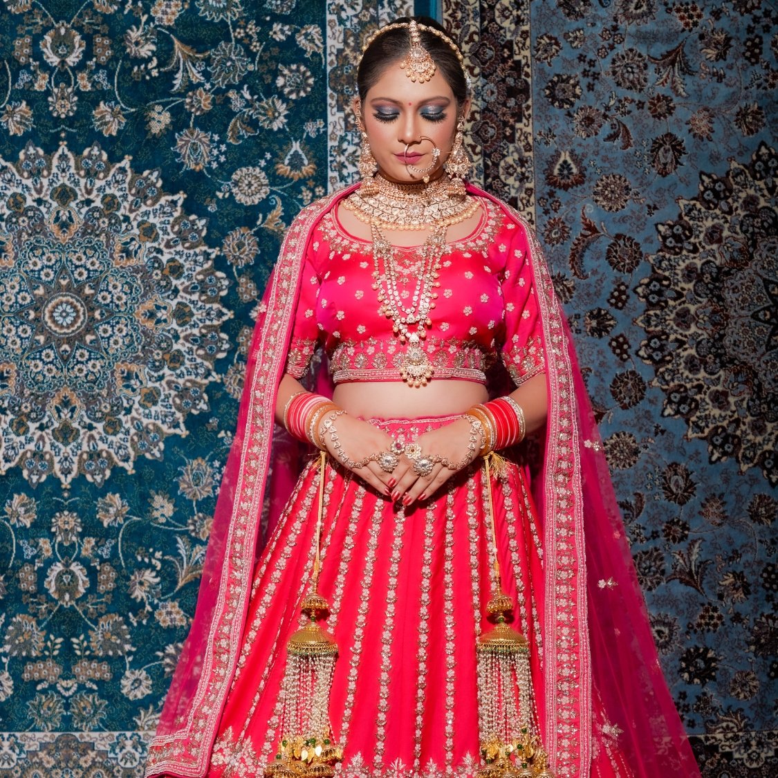 Fiery Red Lehenga: A Celebration of Passion and Tradition