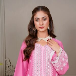 Pretty in Pink Kurta: A Touch of Grace and Elegance